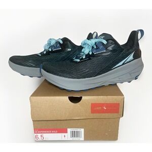 ALTRA Women Experience Wild Trail Running Athletic Sneakers Shoes Black 6.5 NEW